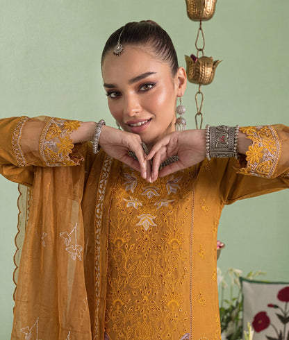 Mirari Luxury Embroidered Lawn 3PC
