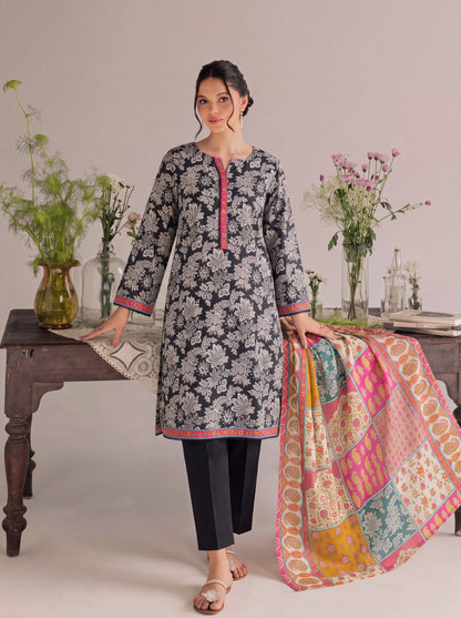 Mirari Digital Printed Stitched Lawn 3PC