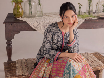Mirari Digital Printed Stitched Lawn 3PC