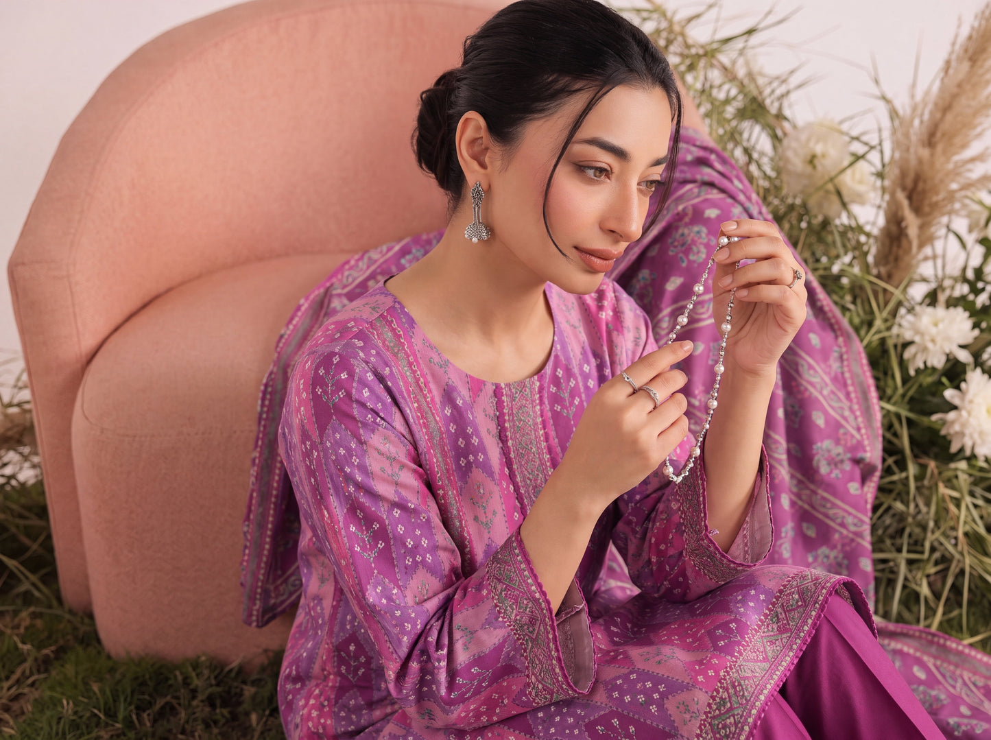 Mirari Digital Printed Stitched Lawn 3PC
