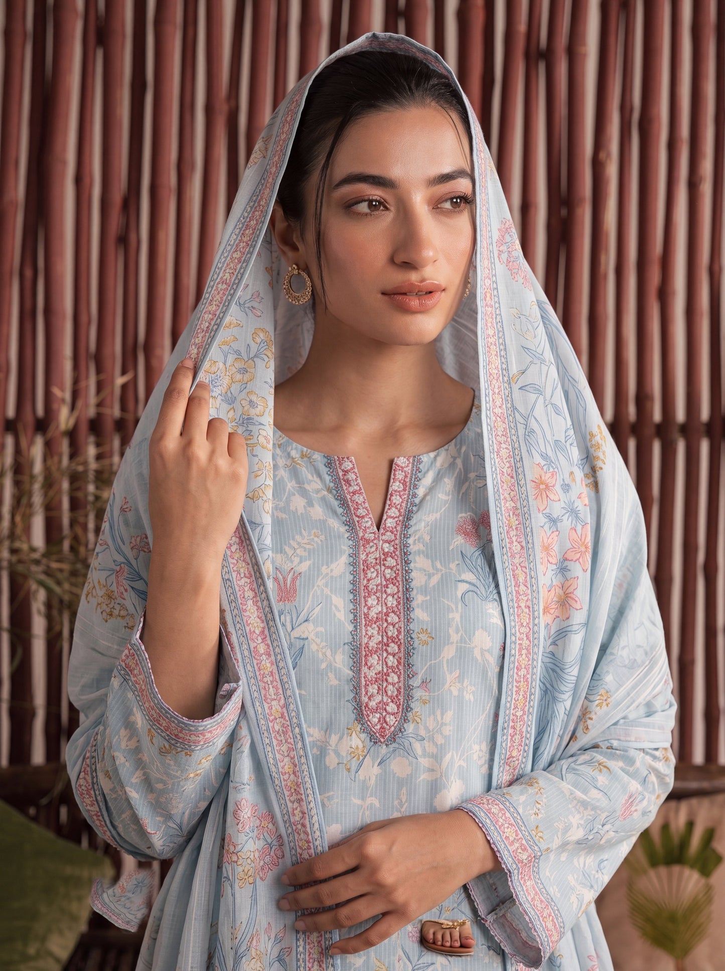Mirari Digital Printed Stitched Lawn 3PC