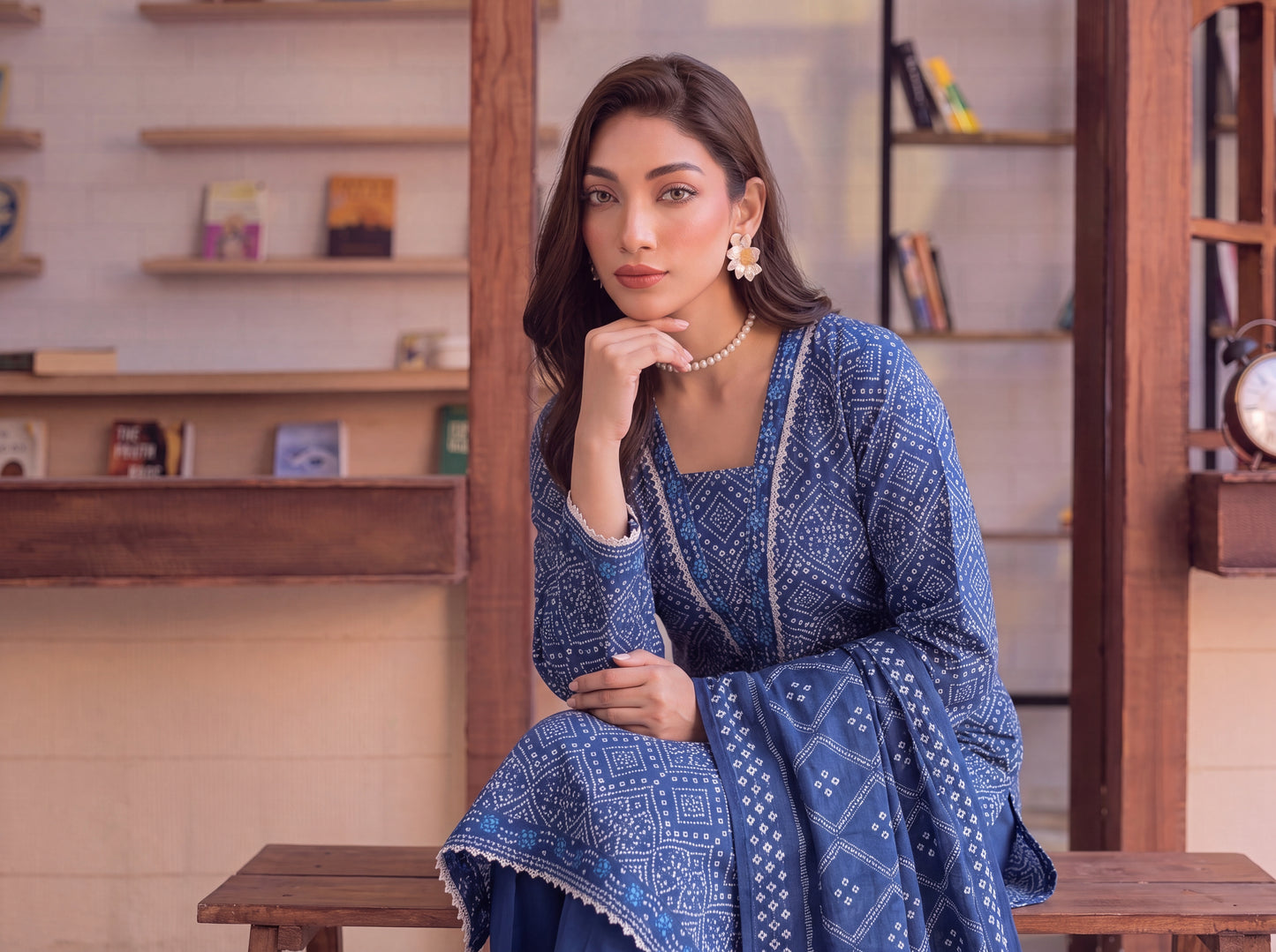 Mirari Digital Printed Stitched Lawn 3PC