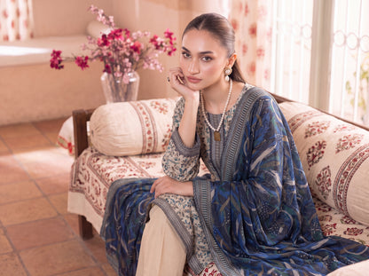 Mirari Digital Printed Stitched Lawn 3PC