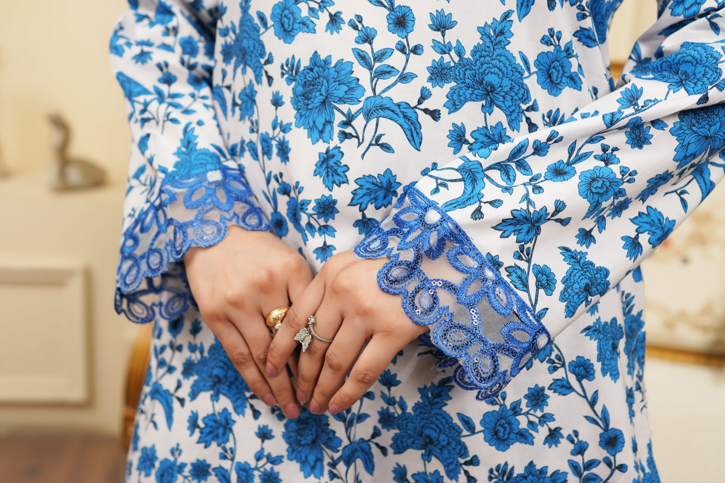 Moco By Anaya Noor Emb & Digital Printed Lawn 3PC