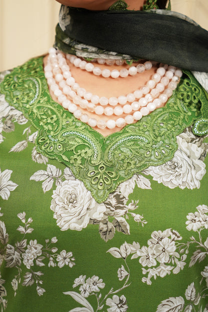Moco By Anaya Noor Emb & Digital Printed Lawn 3PC