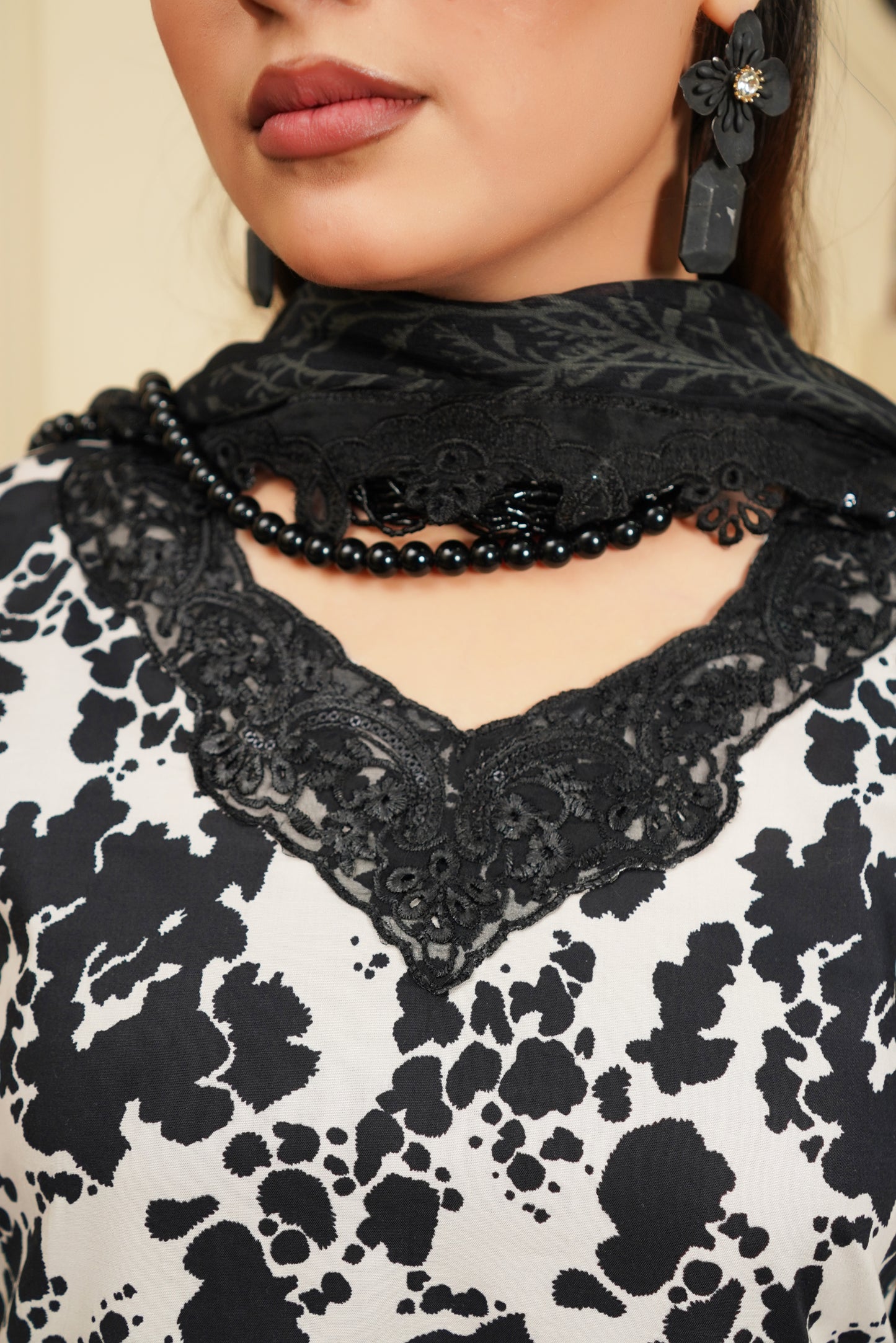 Moco By Anaya Noor Emb & Digital Printed Lawn 3PC