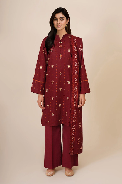 Kayseria Digital Printed Lawn 3PC
