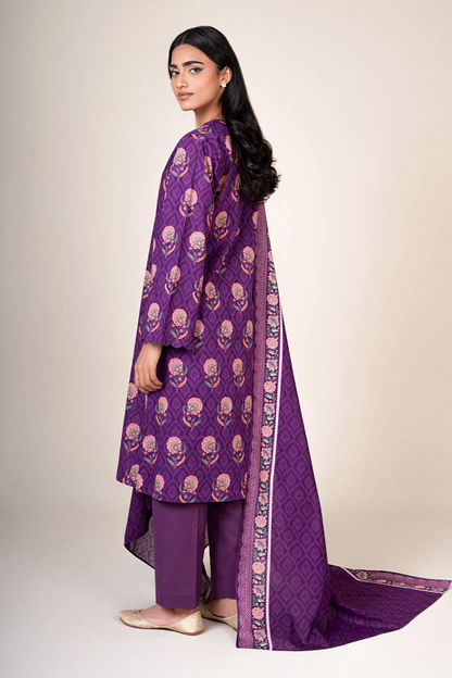 Kayseria Digital Printed Lawn 3PC