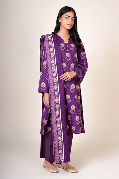 Kayseria Digital Printed Lawn 3PC