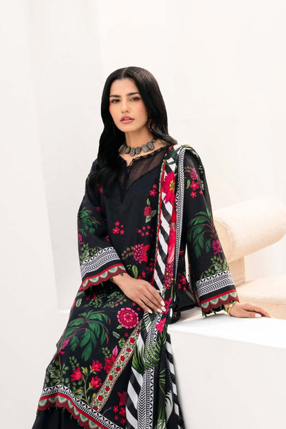 Yakin By Asifa Digital Printed Lawn 3PC