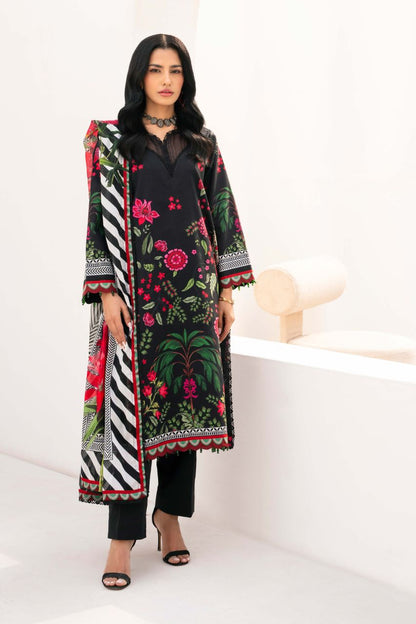 Yakin By Asifa Digital Printed Lawn 3PC