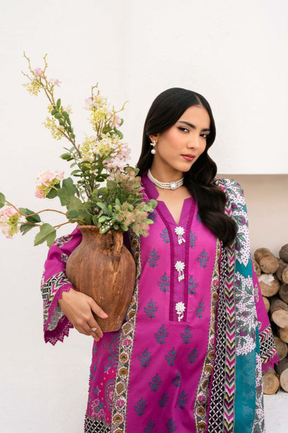 Yakin By Asifa Digital Printed Lawn 3PC