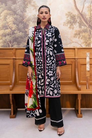 Yakin By Asifa Digital Printed Lawn 3PC