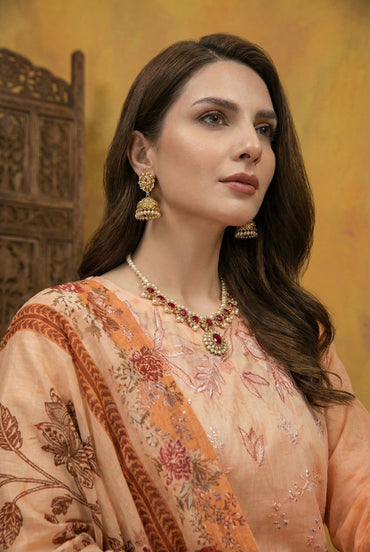 Noori By Anaya Noor Luxury Embroidered Lawn 3PC