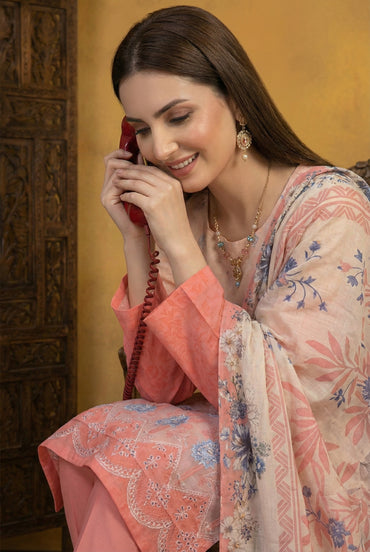 Monaliza By Anaya Noor Luxury Embroidered Lawn 3PC