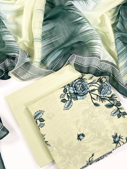 Rijja By Murashe Digital Printed Lawn 3PC