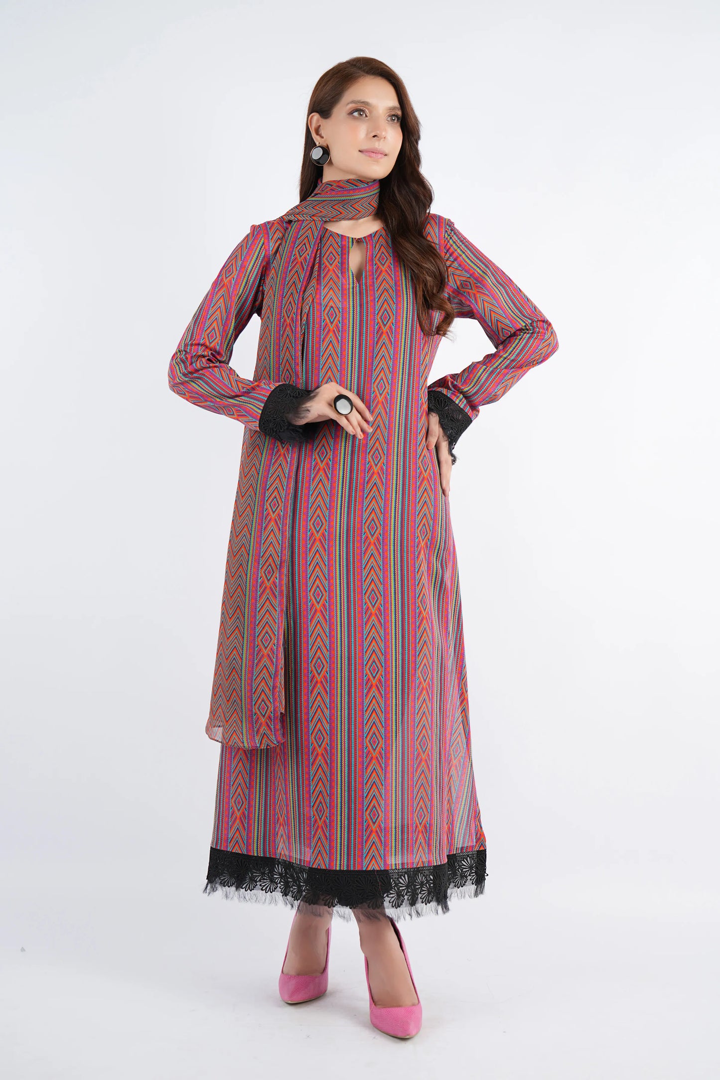 Bareeza Printed Khaddar 3PC