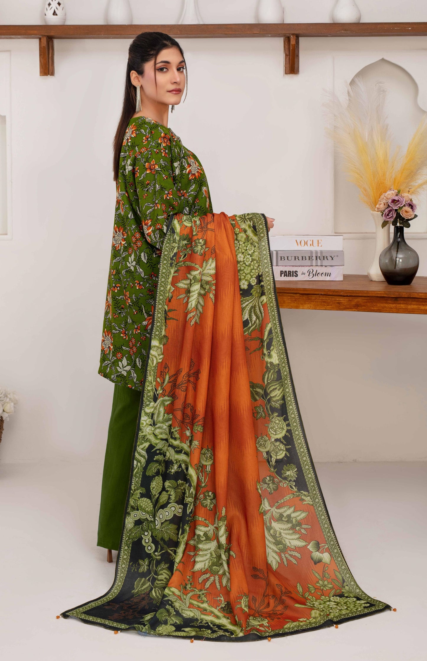 Mehar By Fiza Noor Printed Khaddar 3PC
