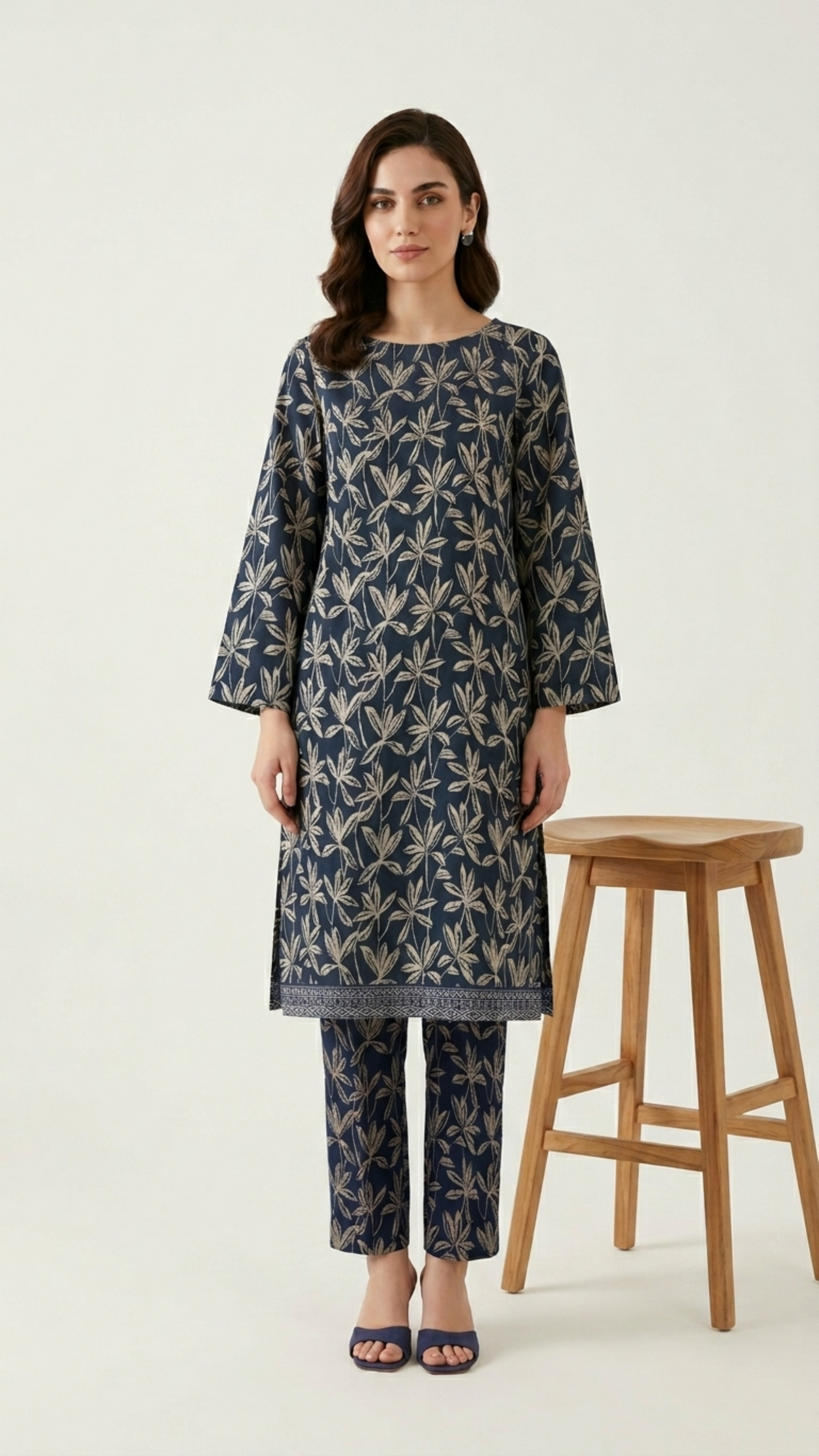 Anaya Noor Two Piece Digital Printed Lawn 2PC