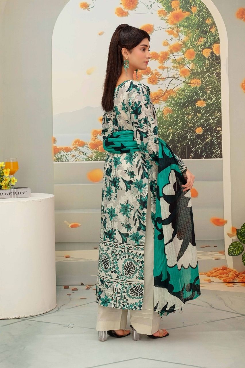 Fabiha By Feroza Digital Printed Lawn 3PC