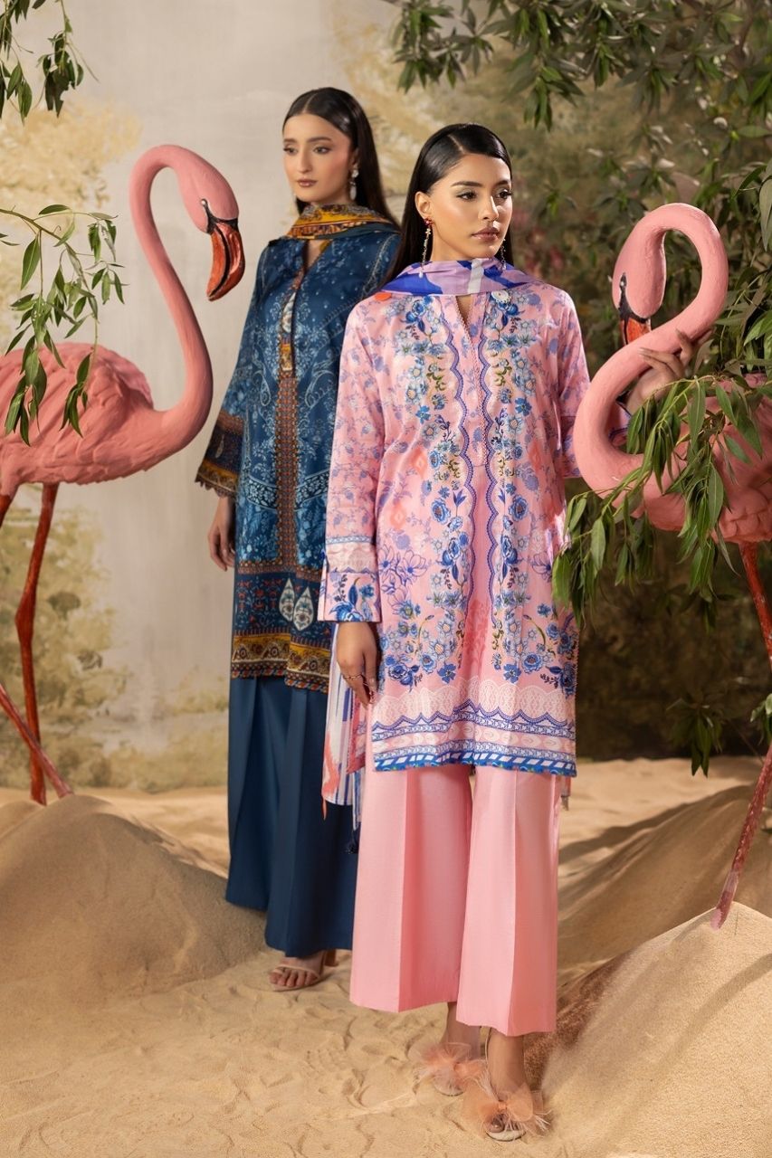 Naghma By Paltar Premium Printed Lawn 3PC