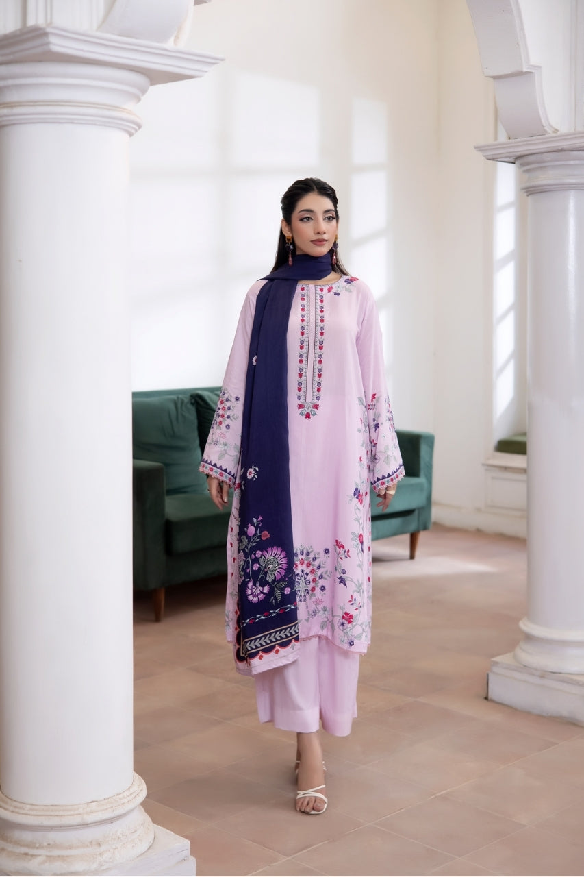 Zareen By Shanaya Digital Printed Viscose 3PC