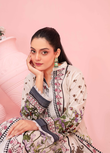 Fabiha By Feroza Printed Lawn 3PC