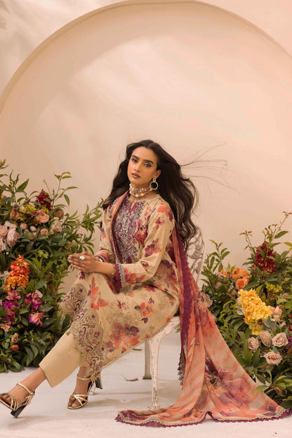 Omre Emb Lawn Karandi 3PC