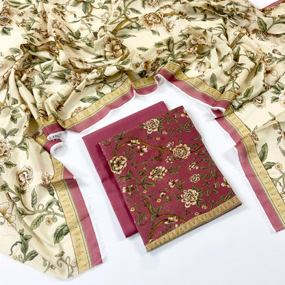 Bin Saeed Digital Printed Lawn 3PC