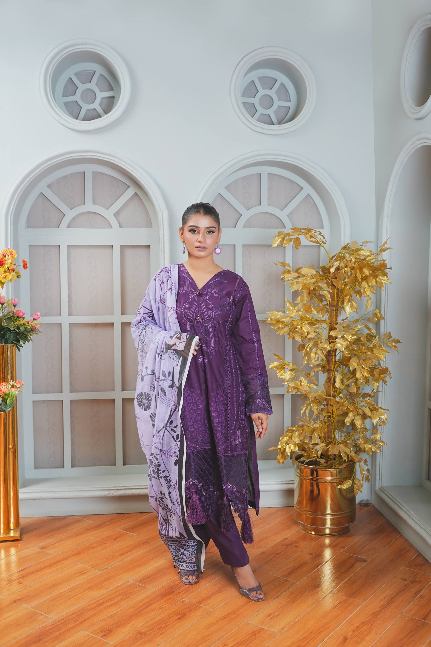 Silk & Stories Luxury Heavy Embroidered 3PC