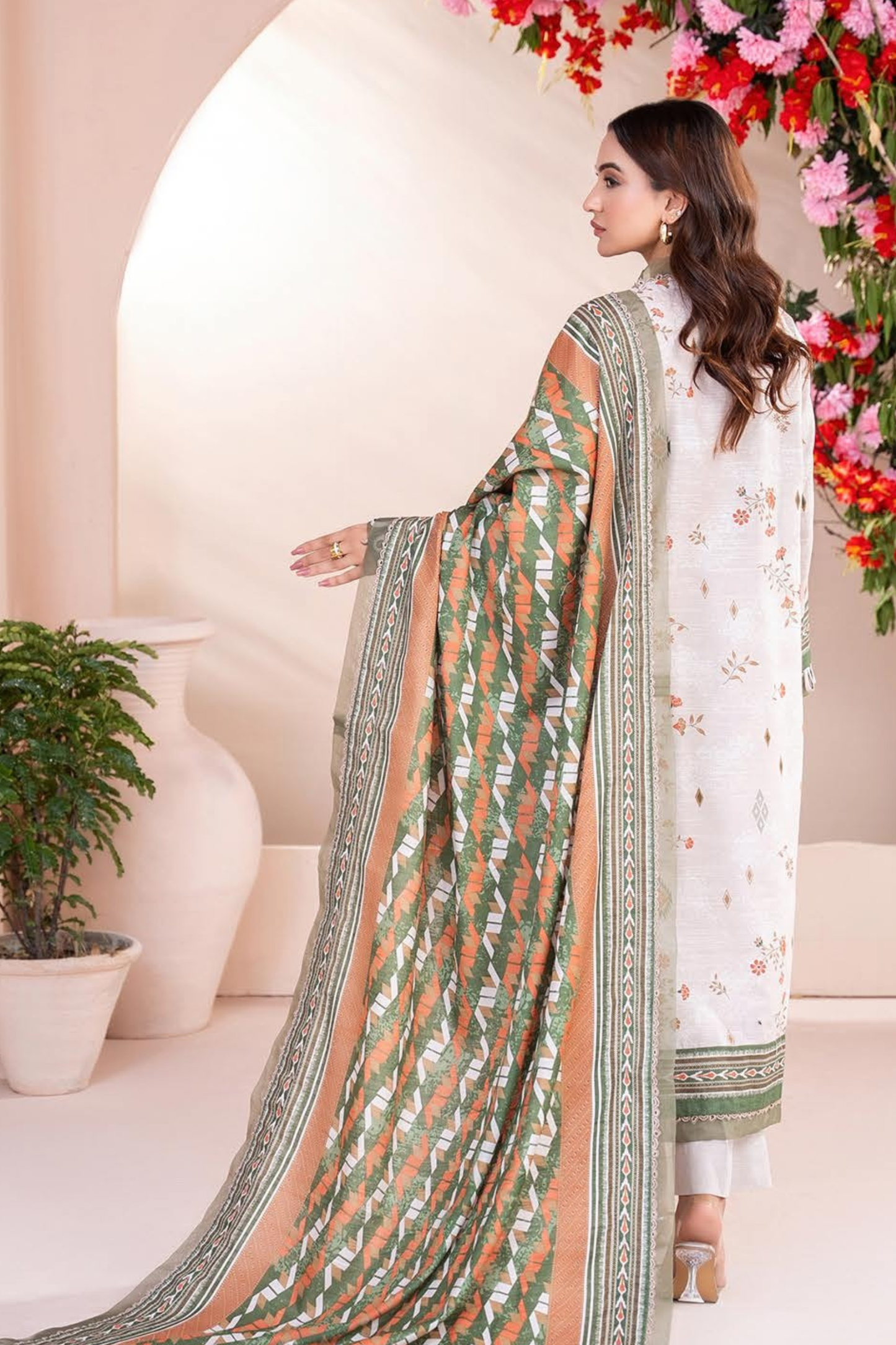 Zesh Airjet Full Embroidered Khaddar 3PC