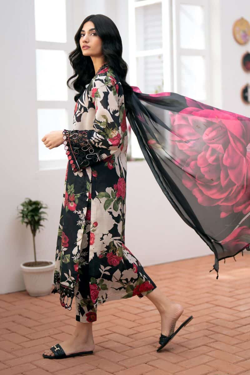 Baroque allover Printed Lawn 2-PC