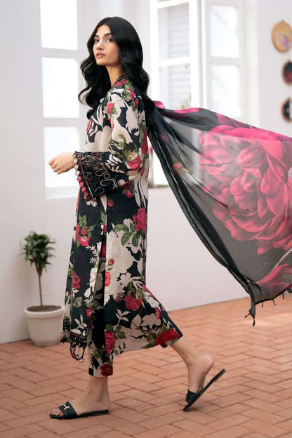 Baroque allover Printed Lawn 2-PC