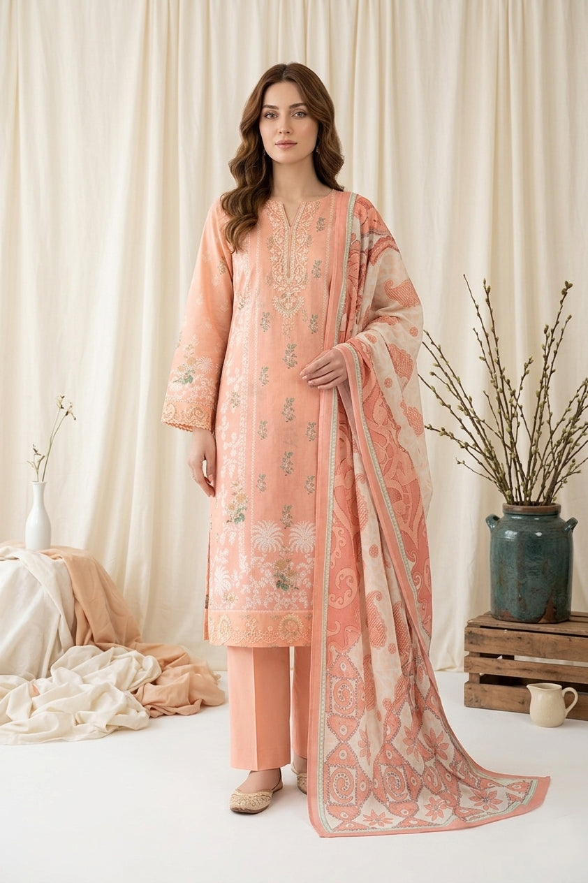 Gulnaar By Anaya Noor Digital Printed Lawn 3PC