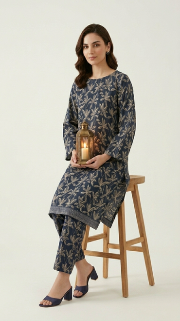 Anaya Noor Two Piece Digital Printed Lawn 2PC