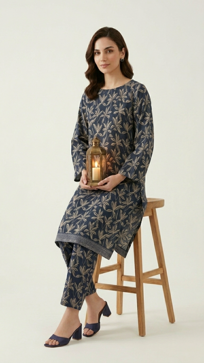 Anaya Noor Two Piece Digital Printed Lawn 2PC
