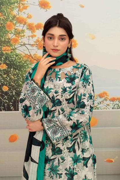 Fabiha By Feroza Digital Printed Lawn 3PC