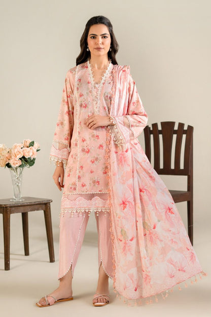 Mausummery Printed Lawn 3-PC