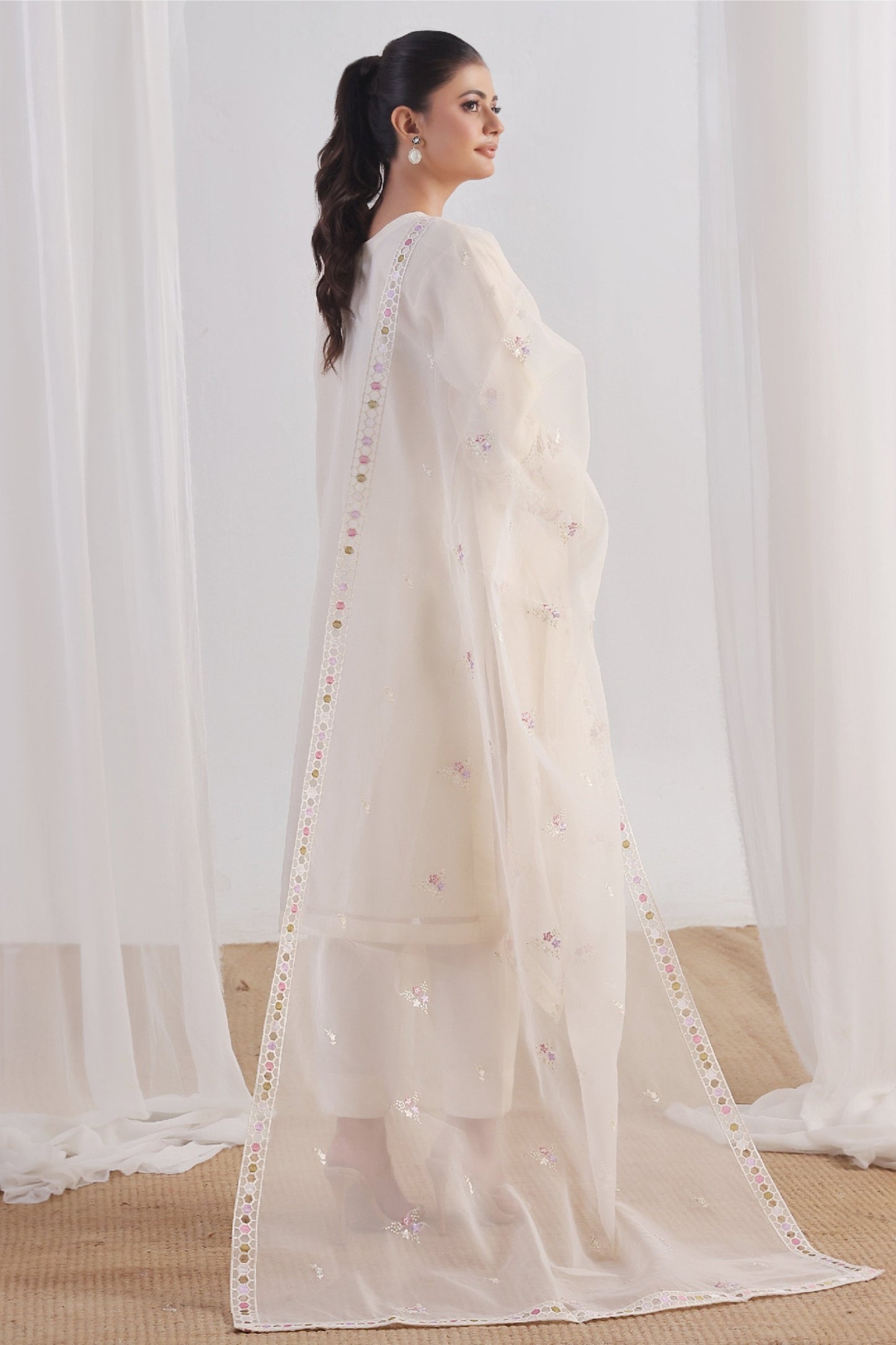 Organza Embroidered 3PC