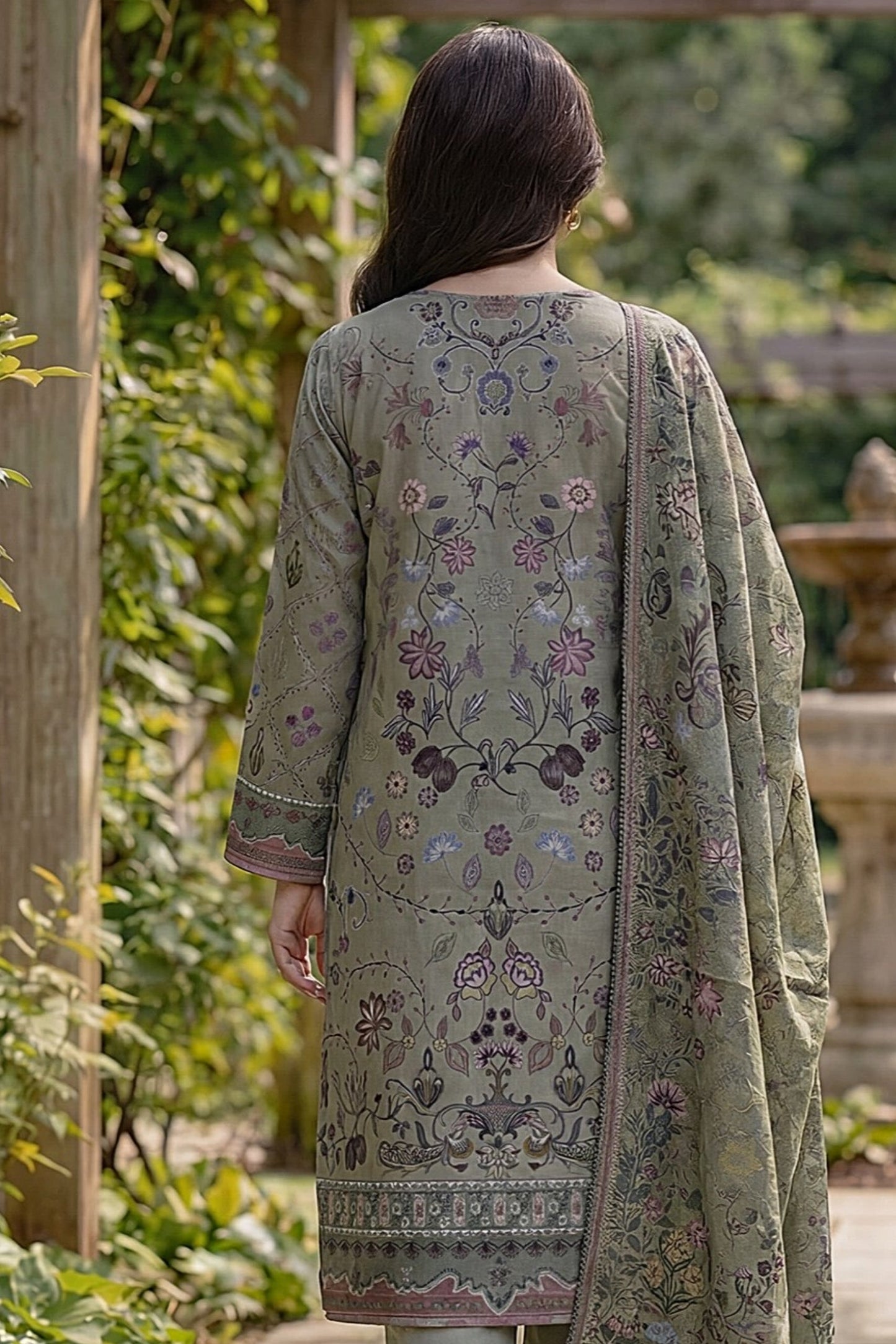 Zync By Florent Digital Printed Lawn 3PC
