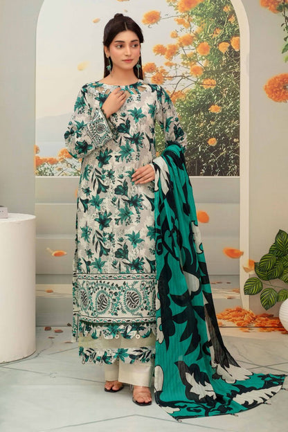 Fabiha By Feroza Digital Printed Lawn 3PC