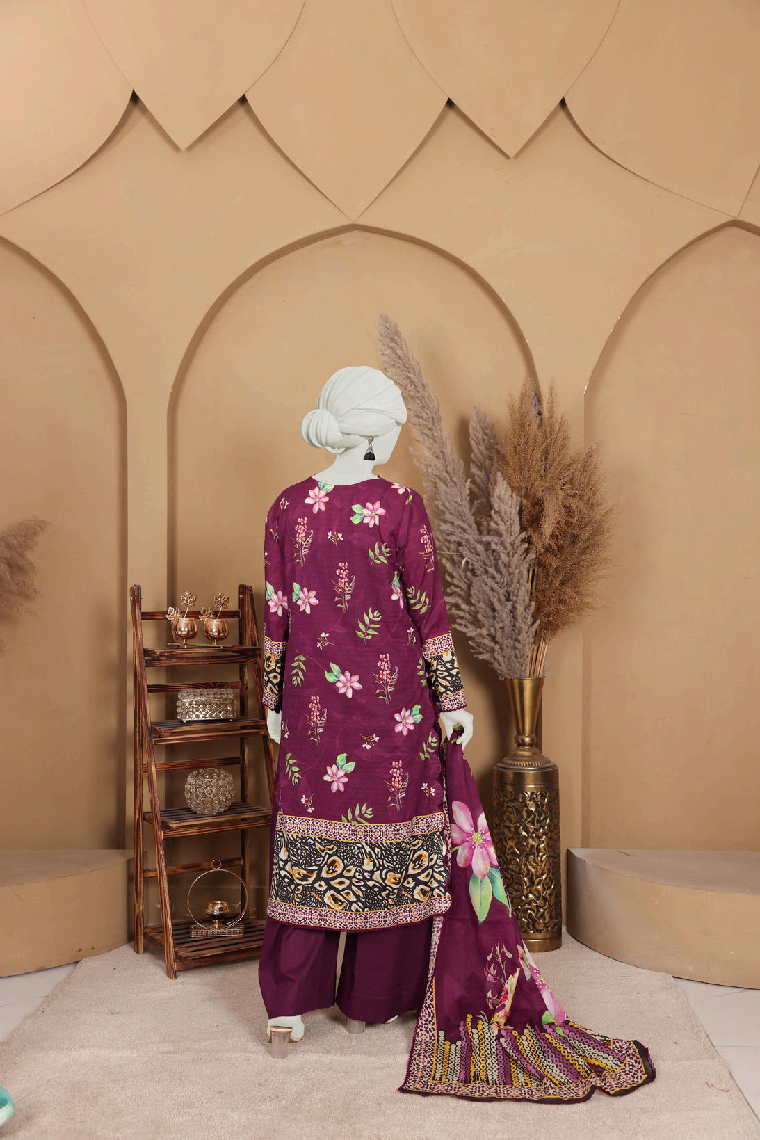 Imsha By Murashe Digital Printed Doria Lawn 3PC