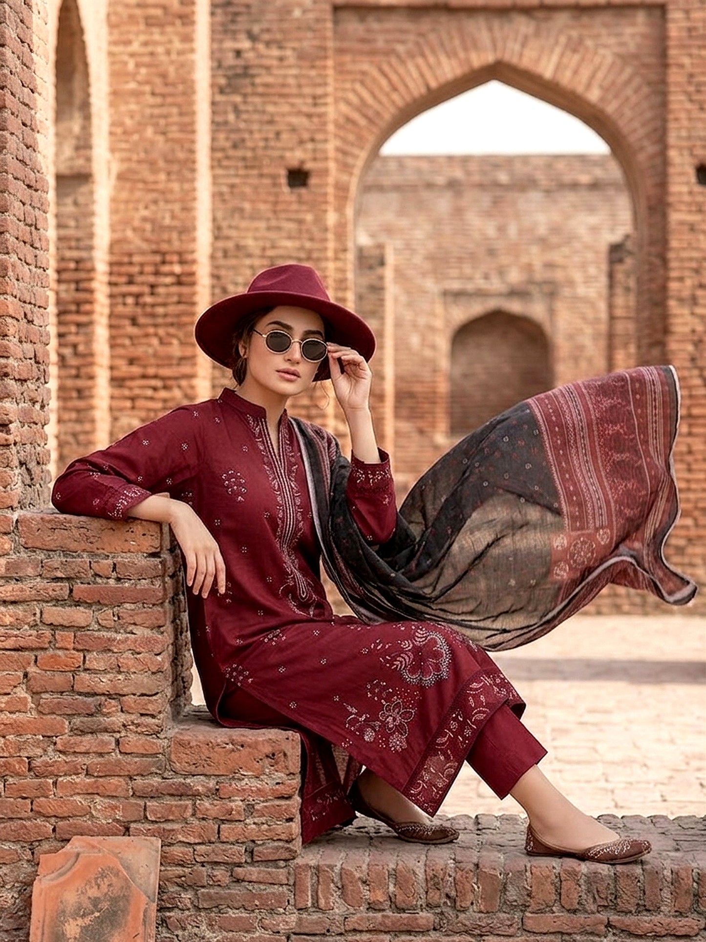 Lakhany Fully Embroidered Lawn 3PC