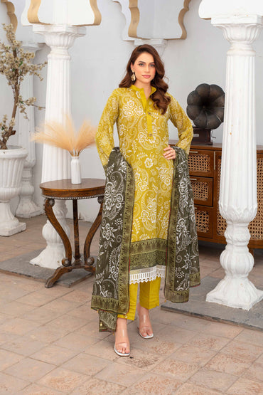 Fabiha Feroza Printed Lawn 3PC