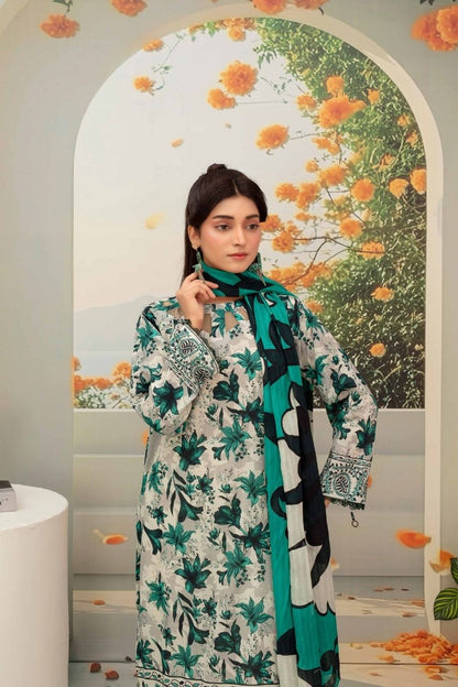 Fabiha By Feroza Digital Printed Lawn 3PC