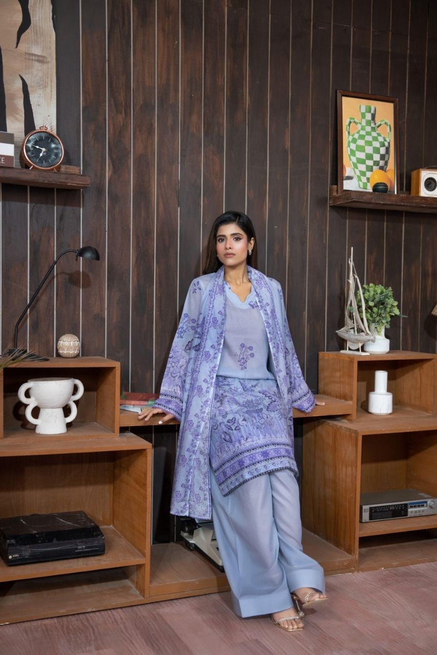 Nigaah By Safa Noor Digital Printed Lawn 3PC