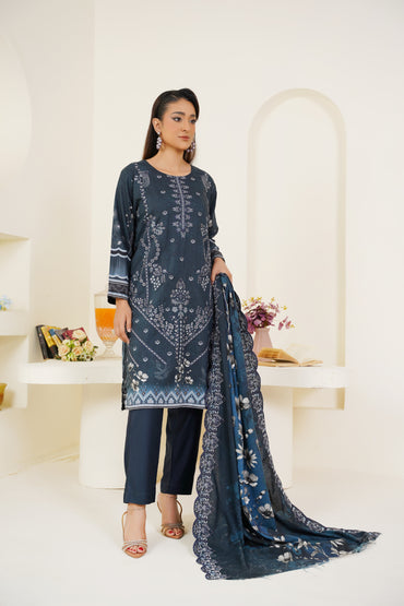 Riwayat-e-Sardi By Anaya Noor Emb Linen 3PC