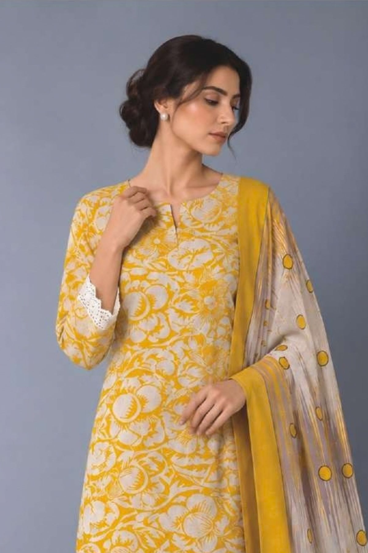 Bareeze Digital Printed Khaddar 3PC