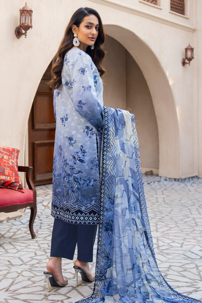 Rajahs Digital Printed Lawn 3PC