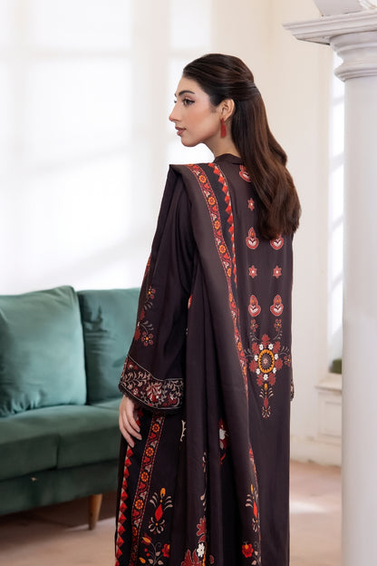 Anaya Noor Digital Printed Stone Linen 3PC